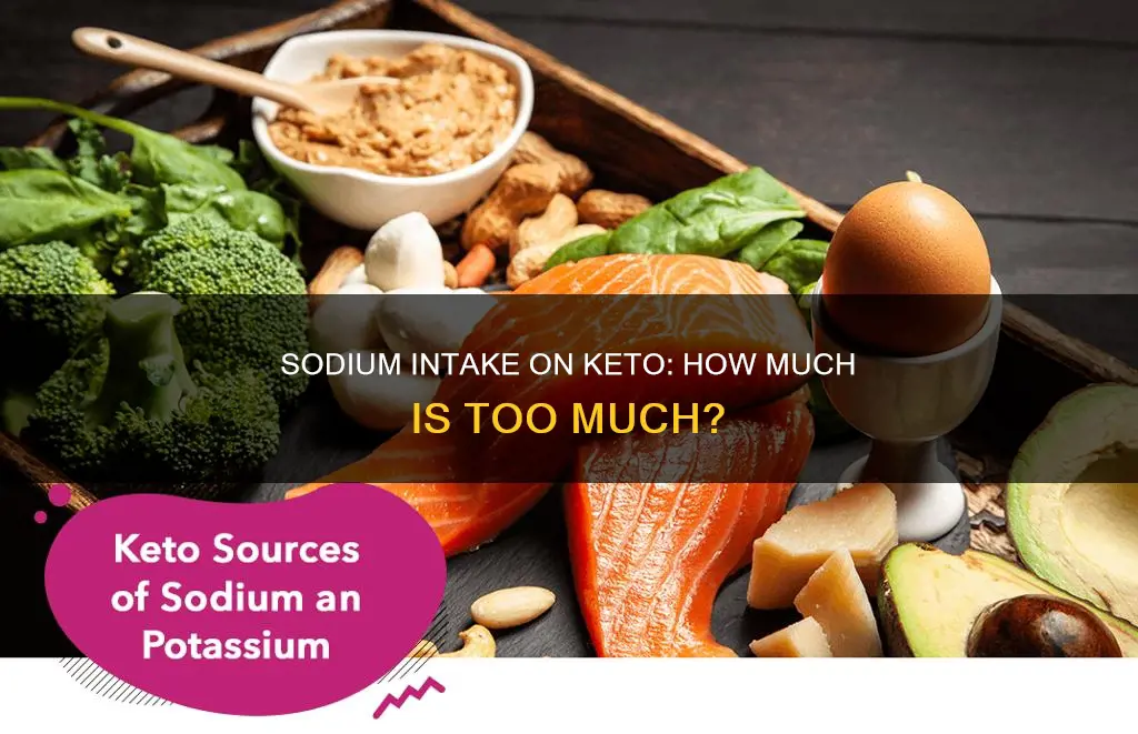 how many grams of sodium per day on keto