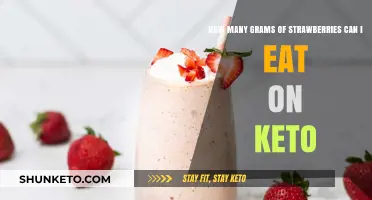 Keto-Friendly Strawberry Serving: How Many Grams Can You Enjoy?