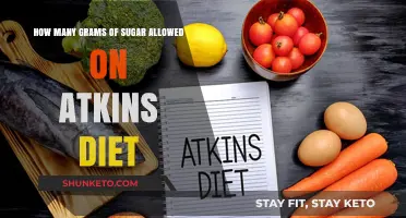 Sugar Intake on the Atkins Diet
