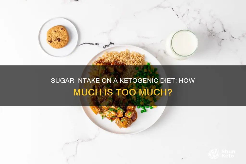 how many grams of sugar allowed on ketogenic diet
