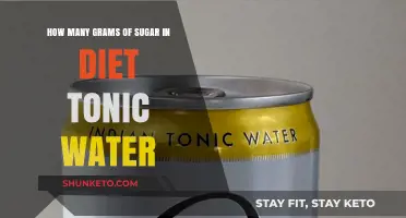 Sugar Secrets: Diet Tonic Water's Sweet Facts