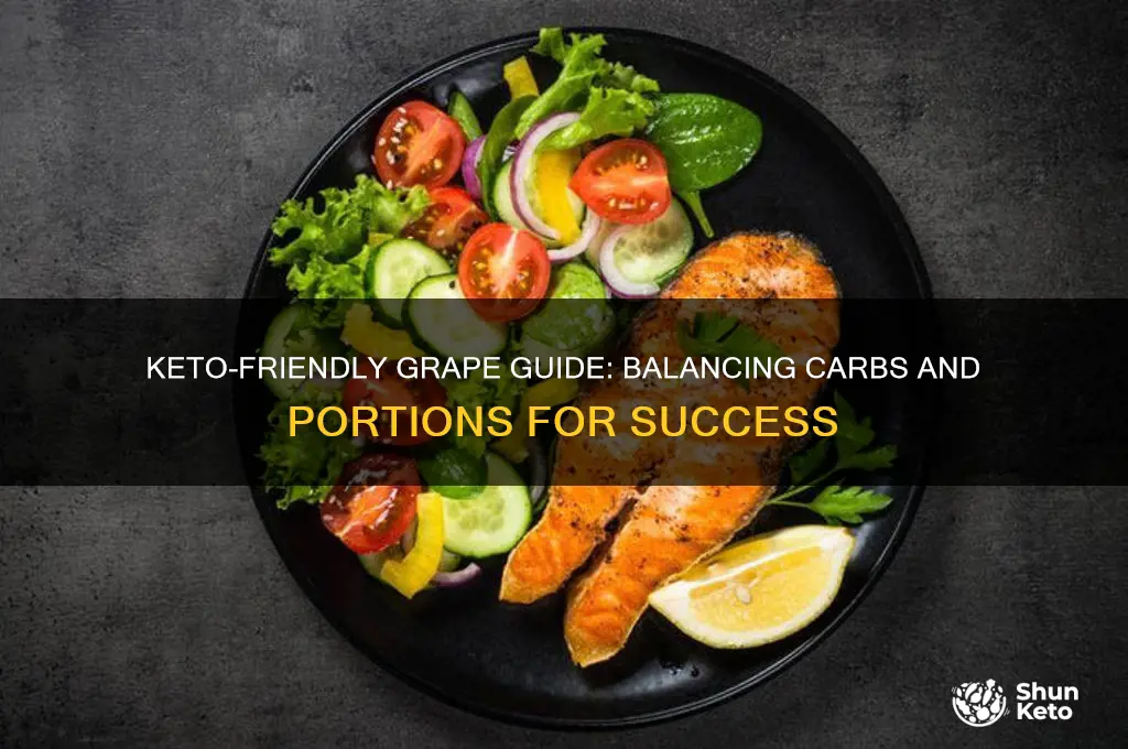 how many grapes can i eat on keto