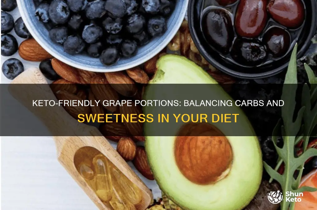 how many grapes can i have on keto