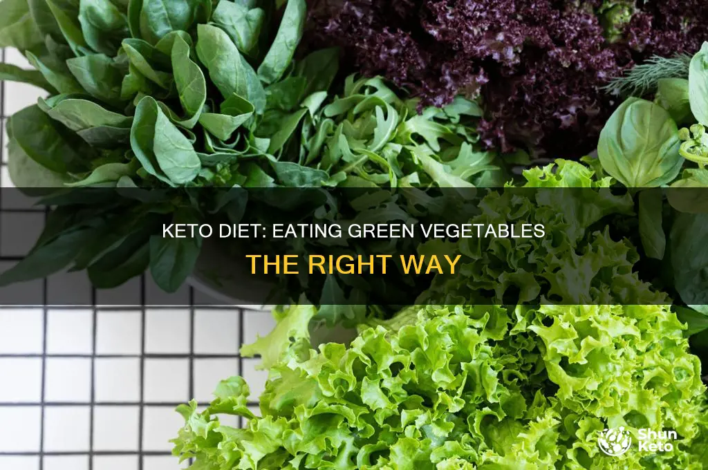 how many green vegetables a day on keto