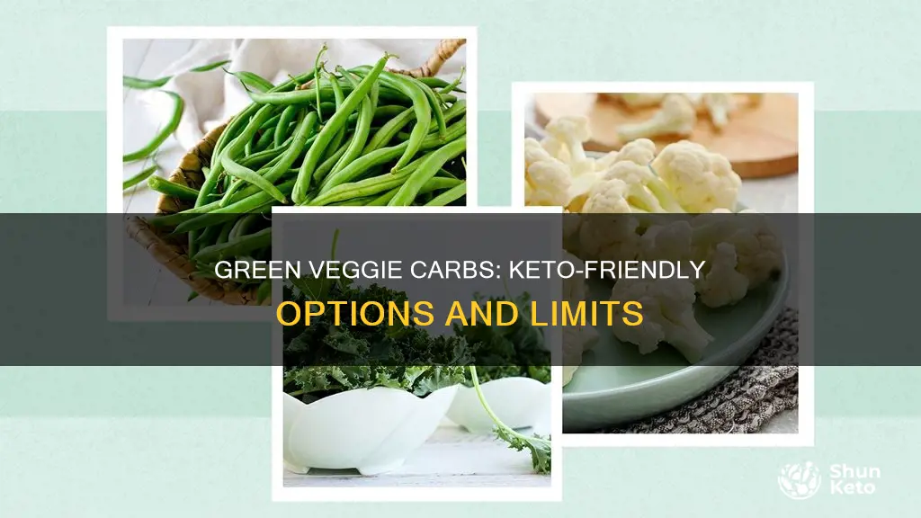 how many green veggie carbs can i eat on keto