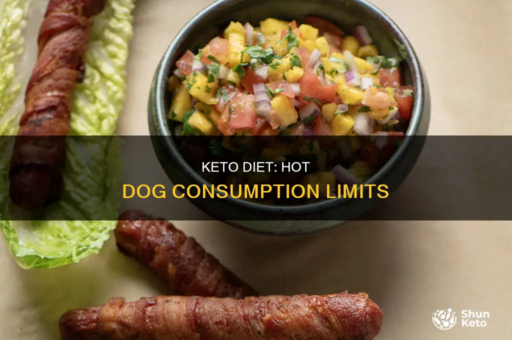 how many hot dogs can i eat on keto