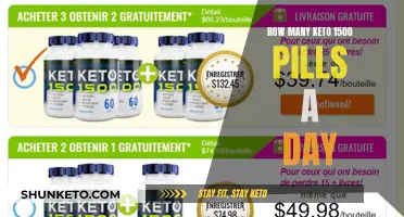 Keto 1500 Pills: How Many Should You Take Daily?