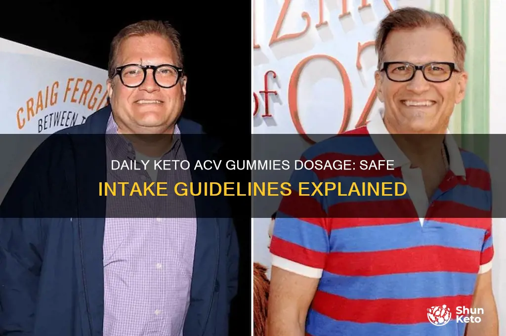 how many keto acv gummies can i take a day