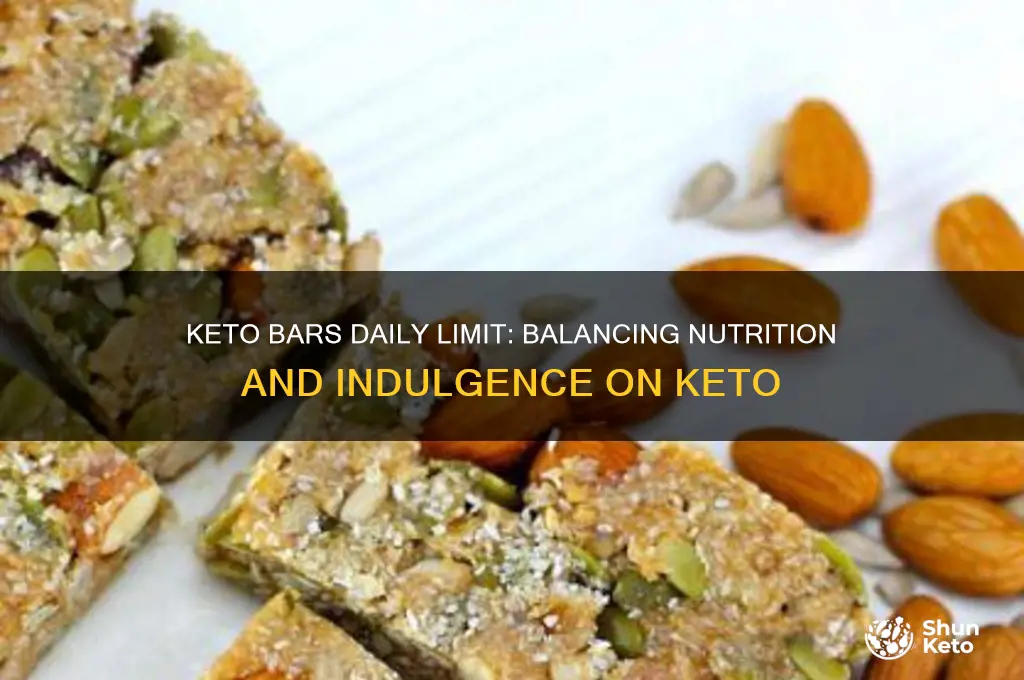 how many keto bars can i eat a day
