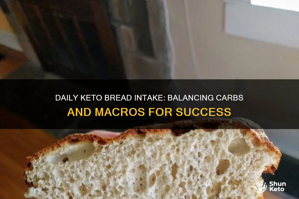 how many keto bread can i eat in a day