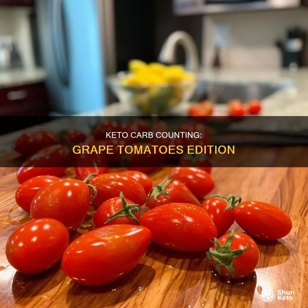 how many keto carbs in 5 grape tomatoes