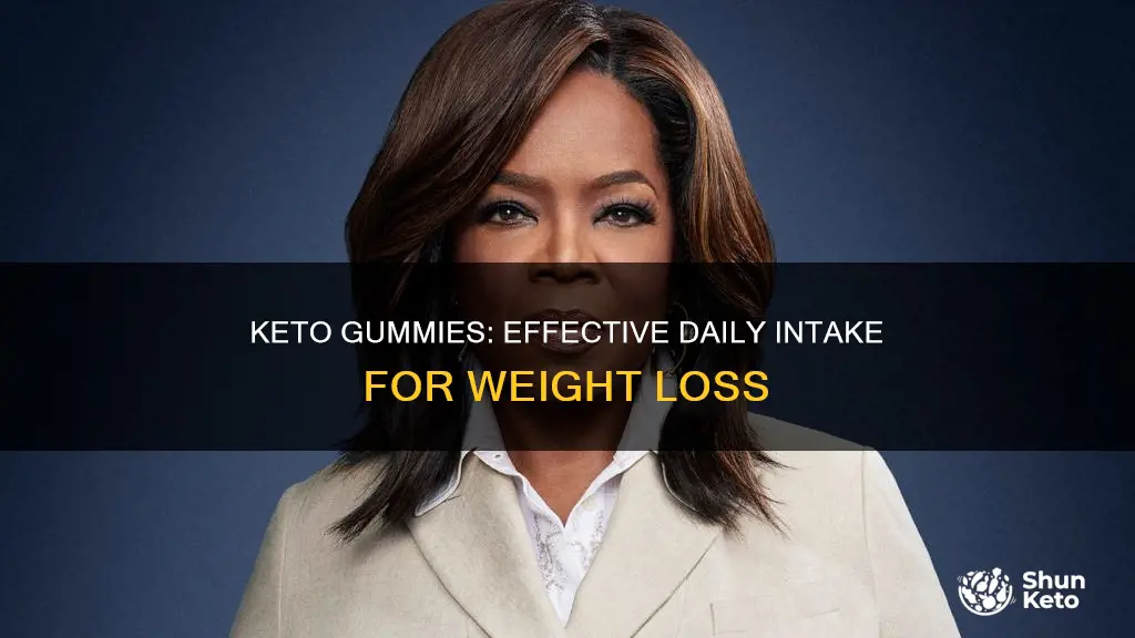 how many keto gummies per day for weight loss