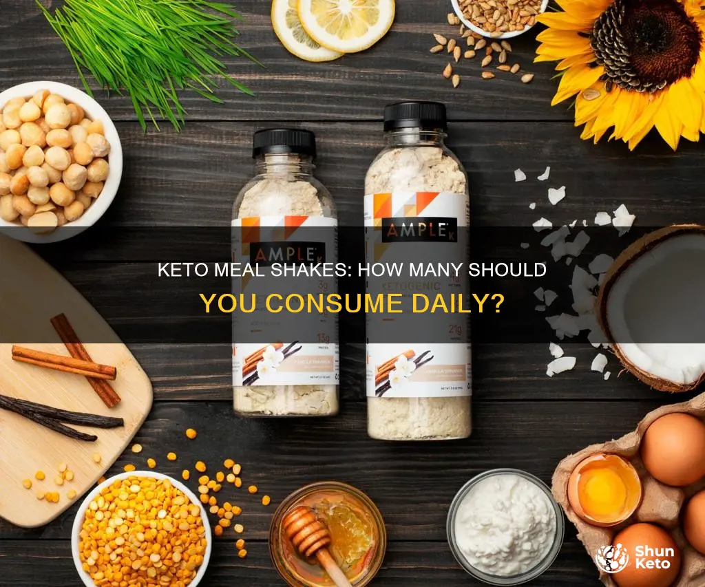 how many keto meal shakes a day