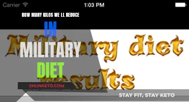 Military Diet: Kilos Lost in Three Days
