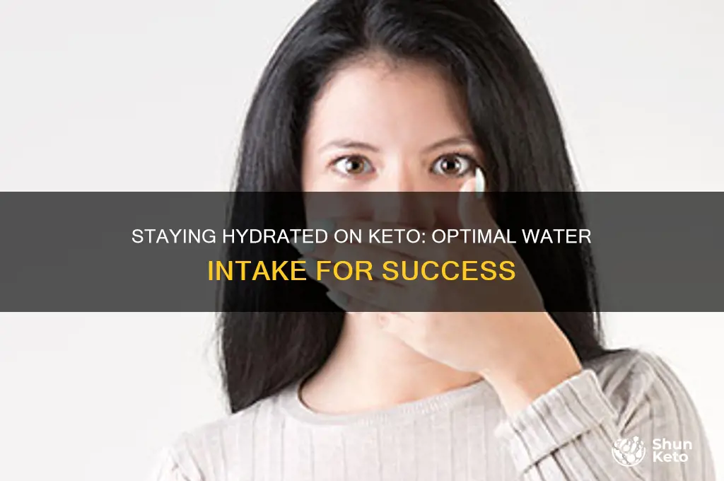 how many litres of water on keto diet