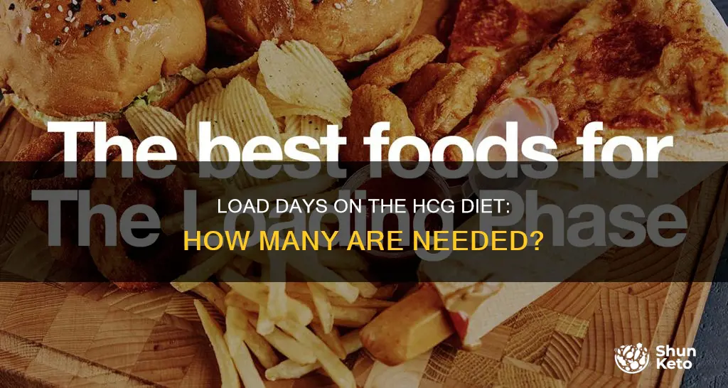 how many load days on hcg diet