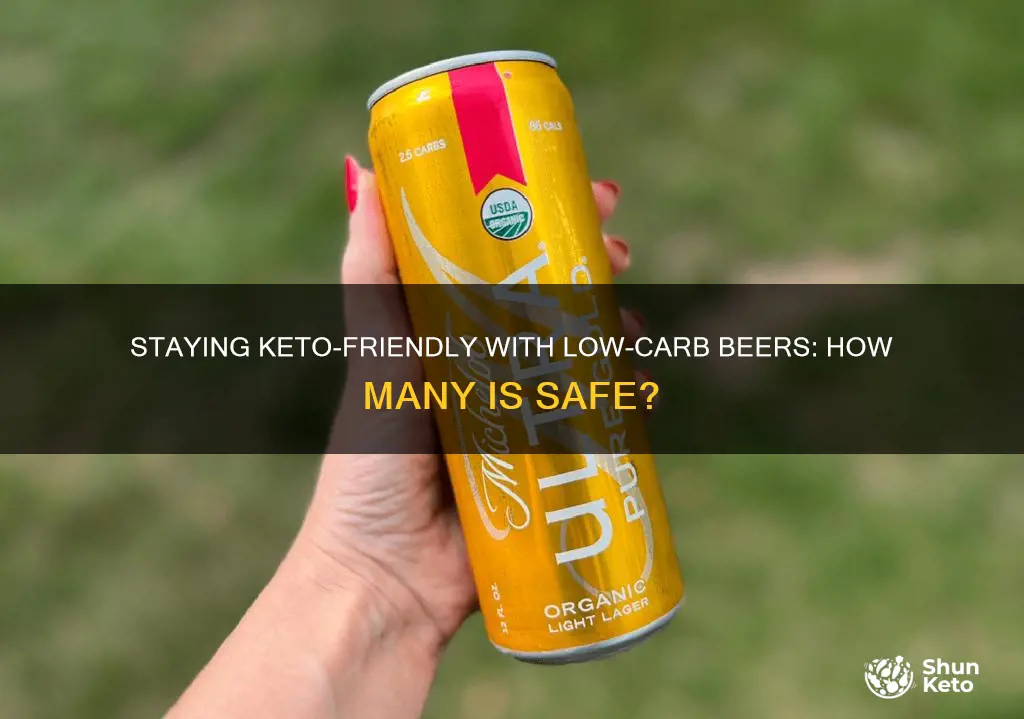 how many low carb beers can i have on keto