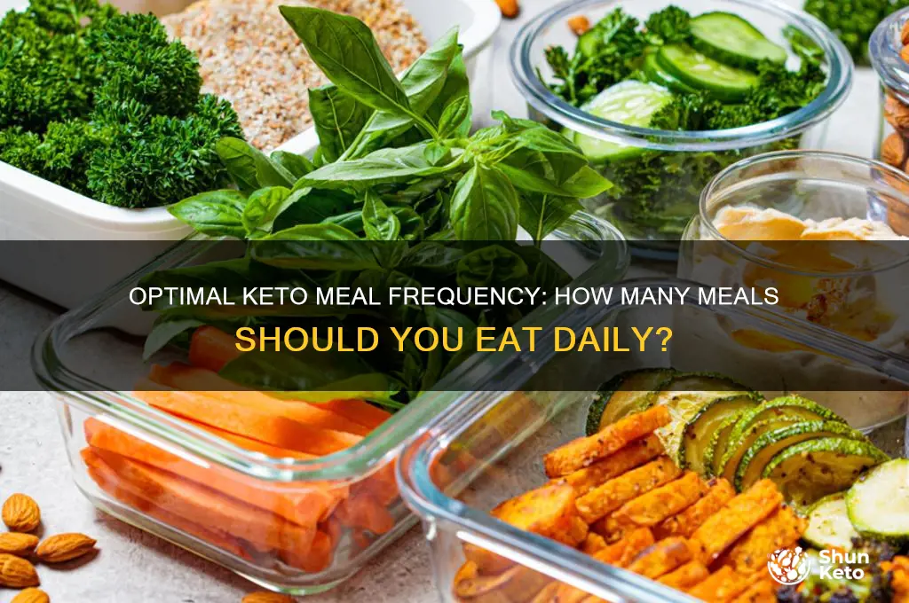 how many meals a day for keto diet