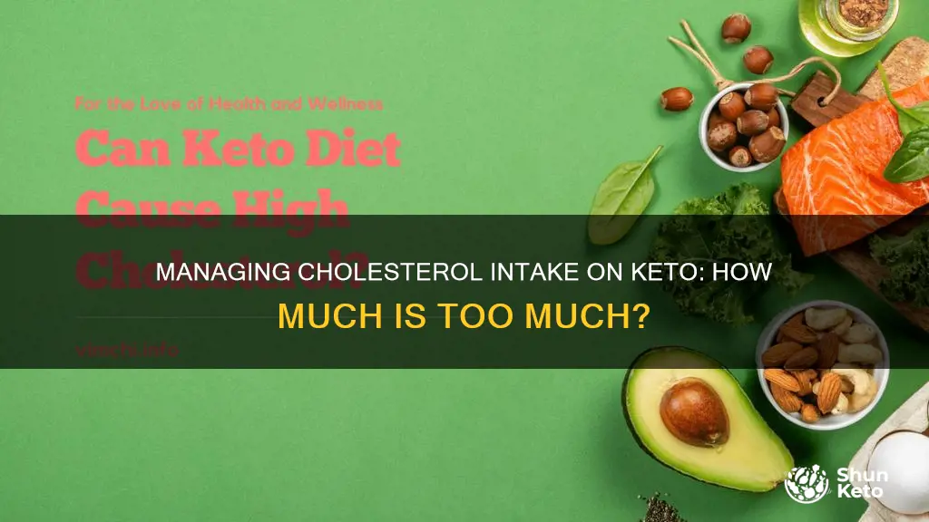 how many mg of cholesterol per day on keto