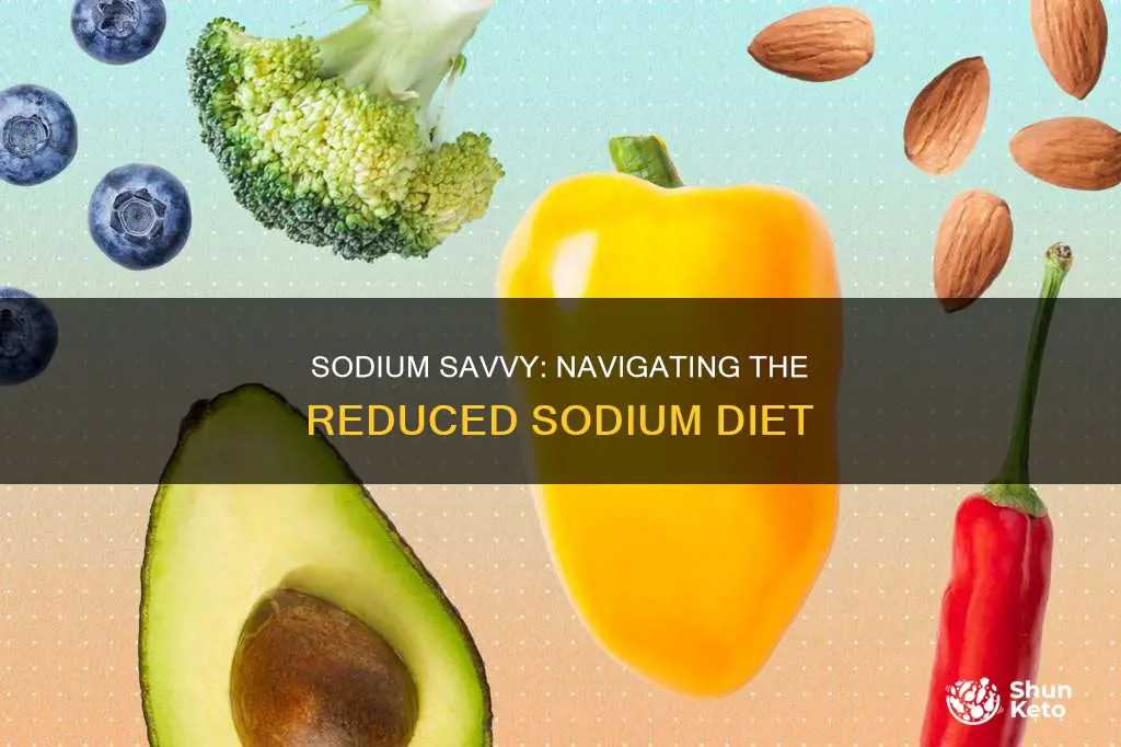 how many mg of sodium on reduced sodium diet