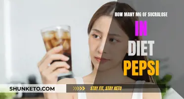 Sucralose in Diet Pepsi: How Much Is Too Much?