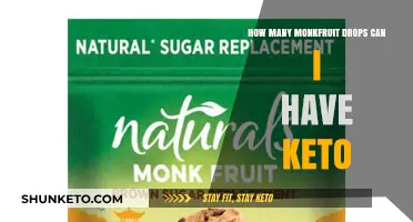 Monk Fruit Drops on Keto: Optimal Serving Size Guide