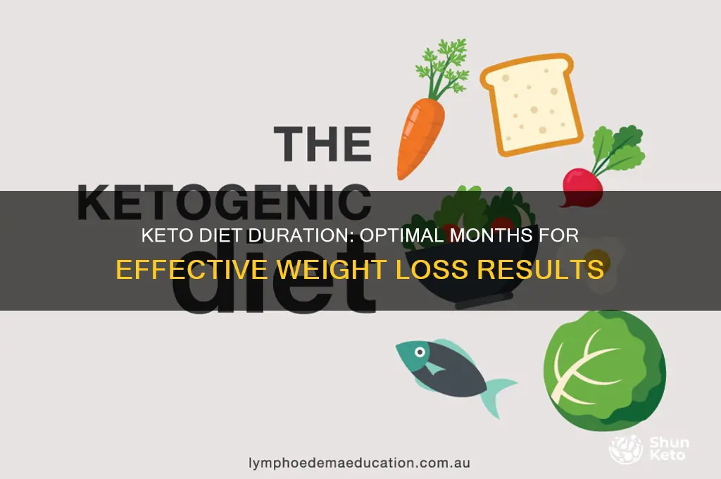 how many months to do keto diet