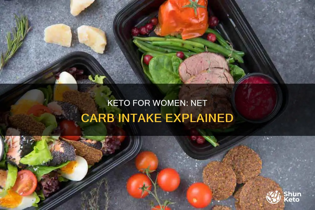 how many net carbs a day on keto for woman