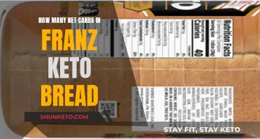 Keto Bread Carb Count: Franz Keto Bread's Net Carbs