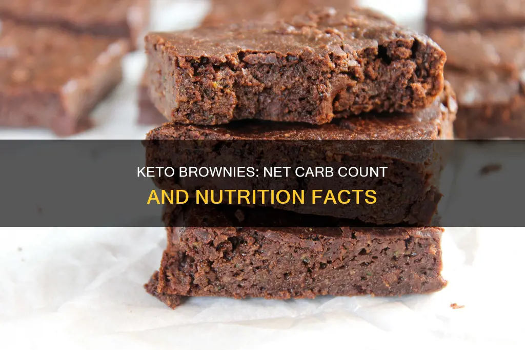 how many net carbs in keto brownies