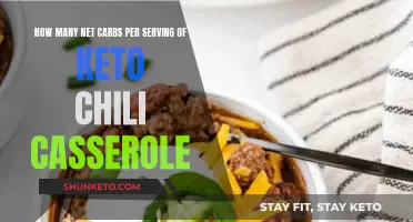 Keto Chili Casserole: Net Carbs Per Serving