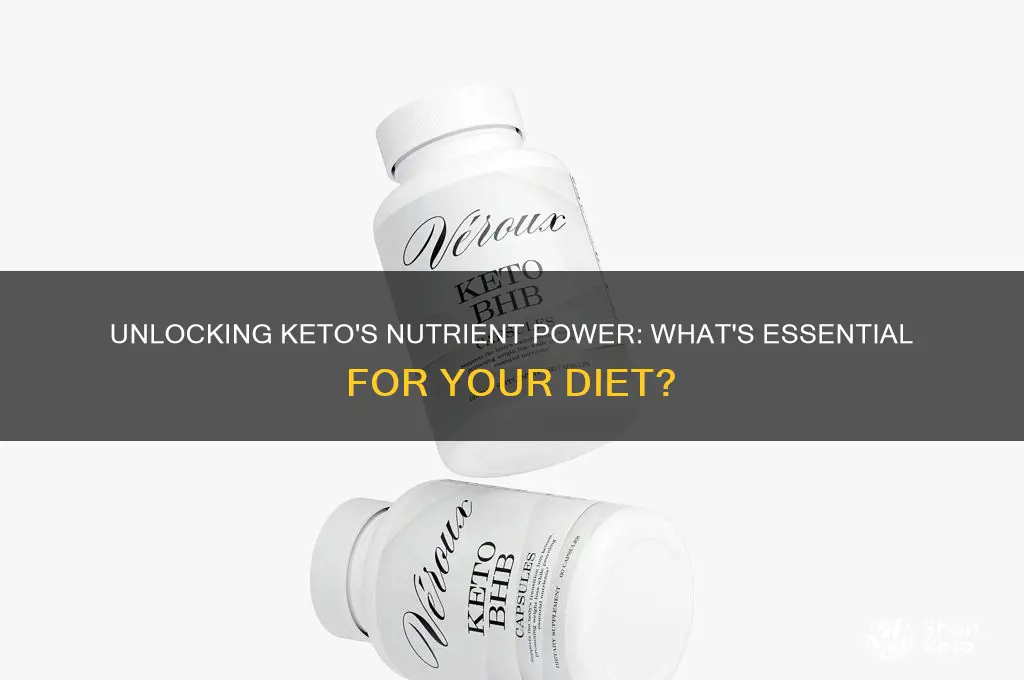 how many nutrients in a keto diet for me