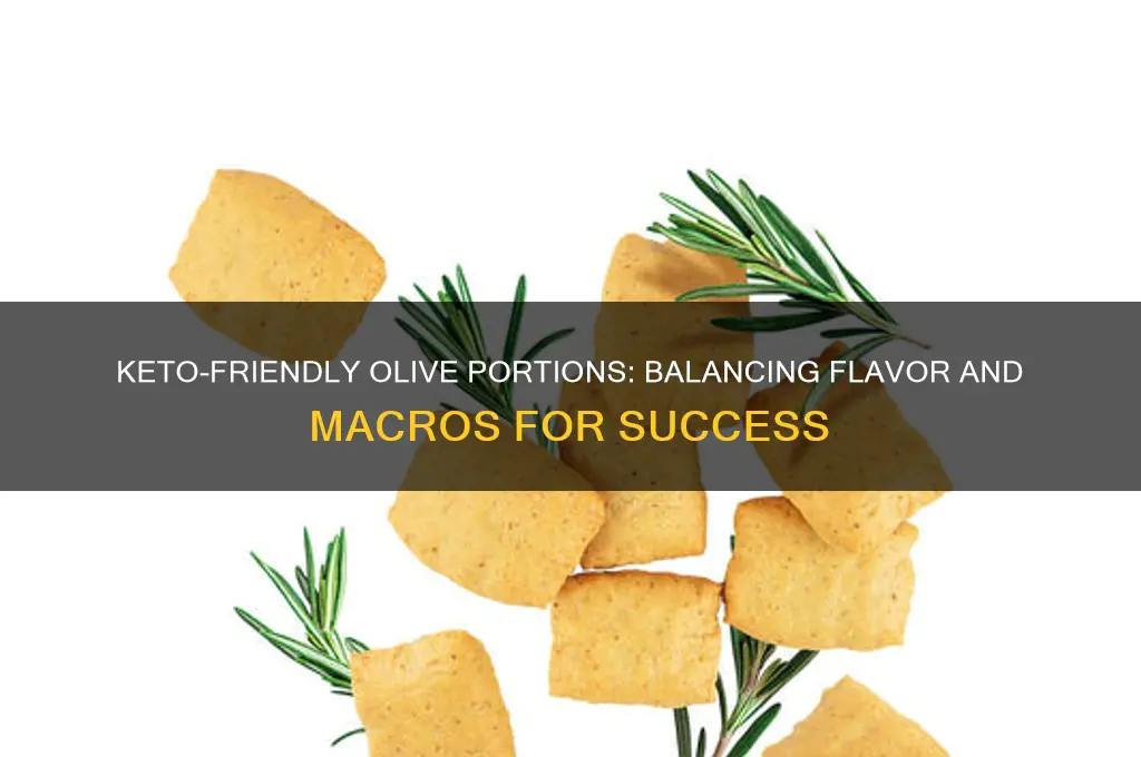 how many olives can you have on keto