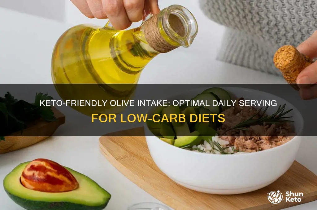 how many olives should i eat a day on keto