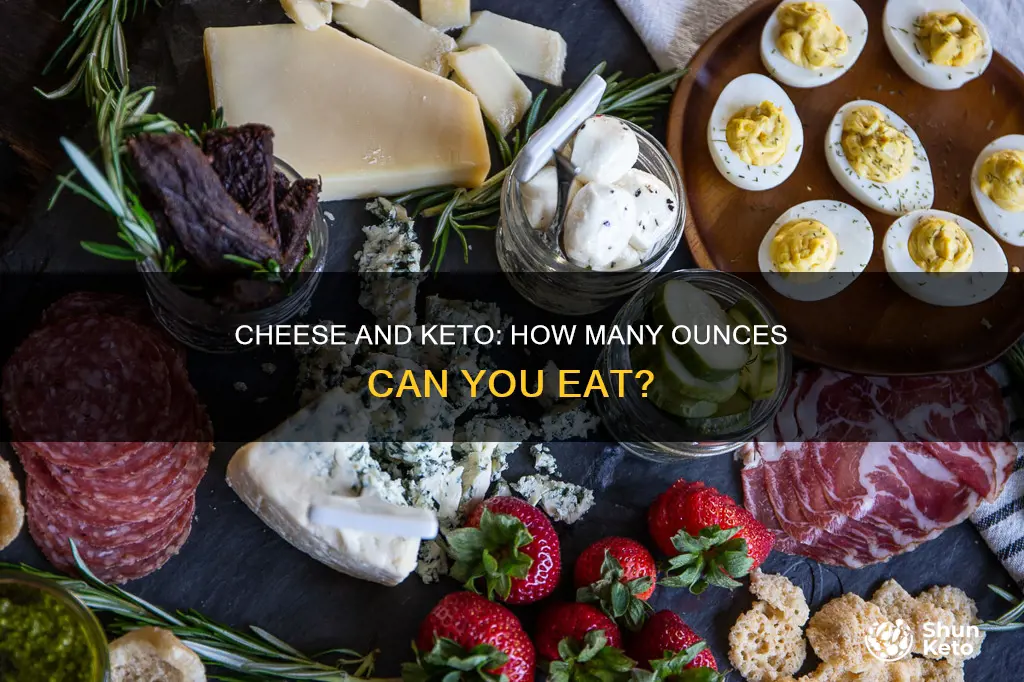 how many oz cheese on keto