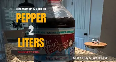 Dr Pepper Diet: How Many Ounces in 2 Liters?