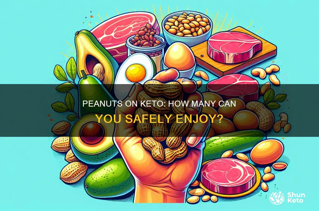 how many peanuts can i eat on keto diet