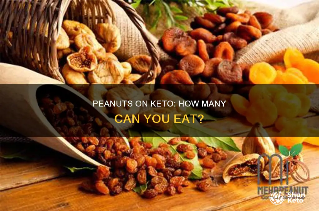 how many peanuts can i eat on keto