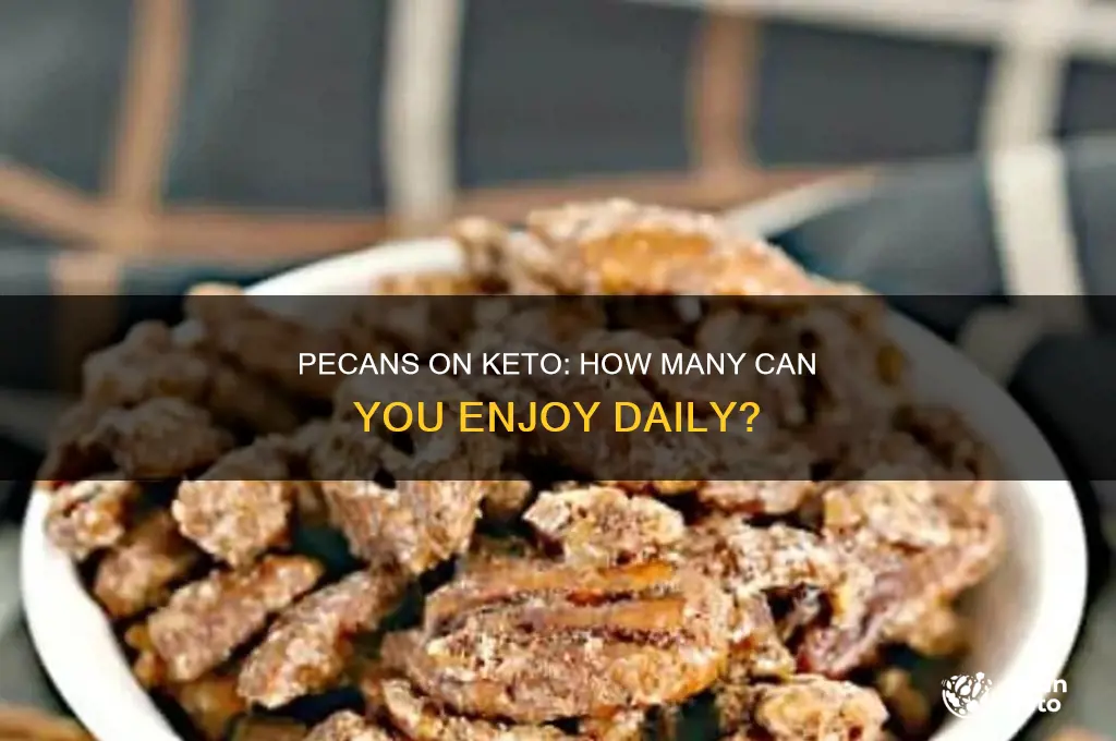 how many pecans can i eat on keto