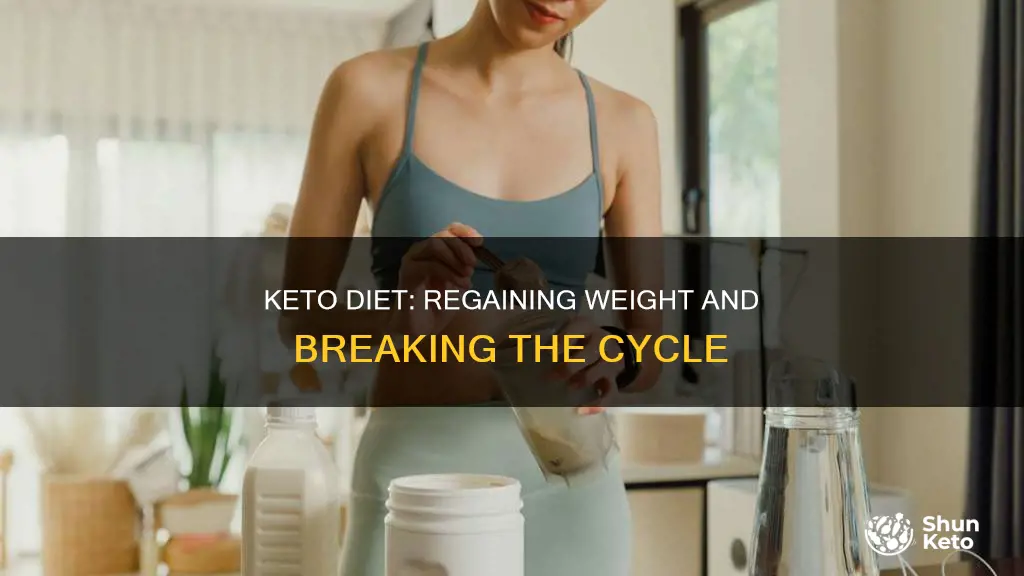 how many people regain weight after keto diet