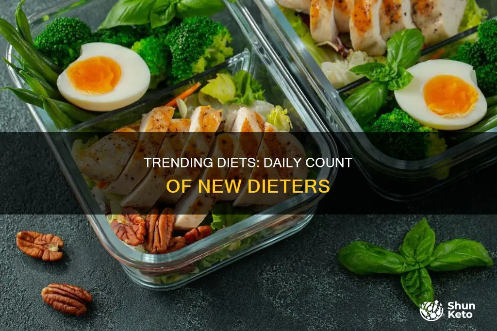 how many people start a diet each day
