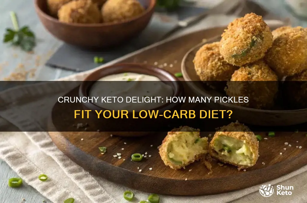 how many pickles can you eat of keto diet