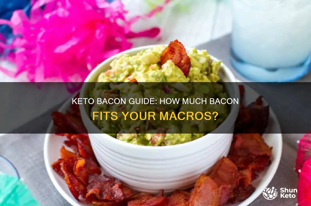 how many pieces of bacon can you have on keto