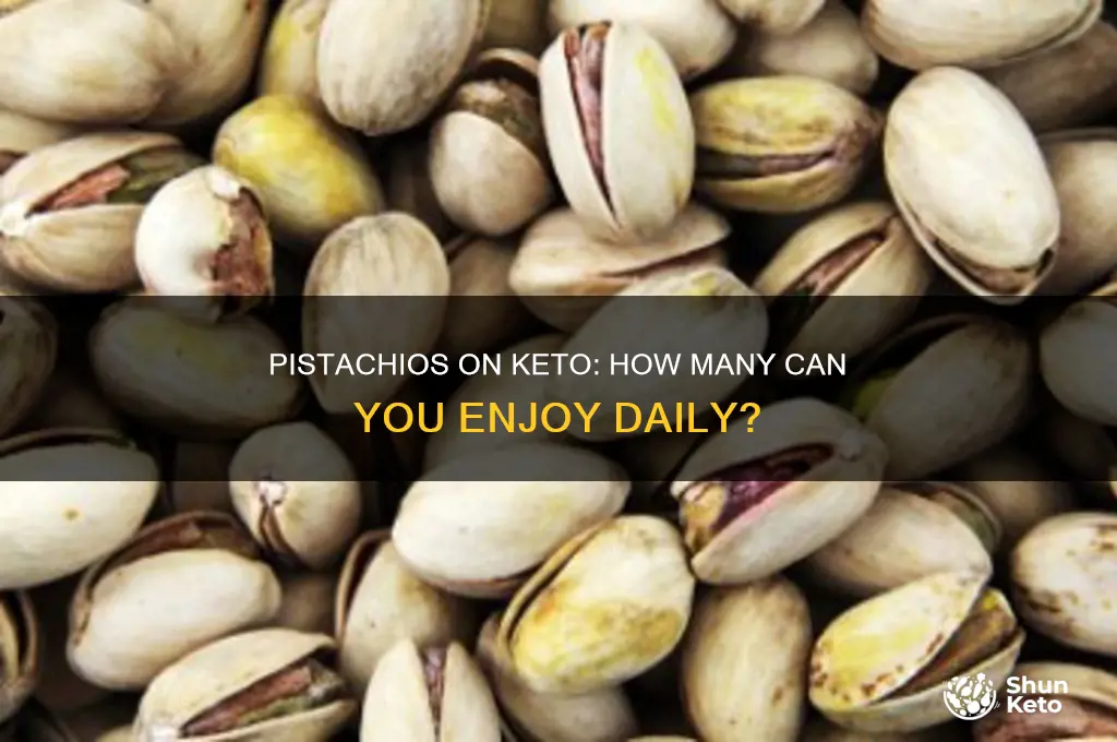 how many pistachios can i have on keto