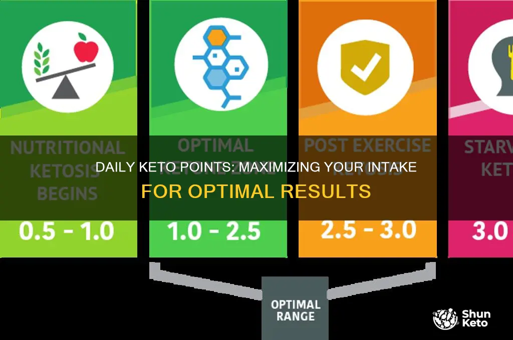 how many points a day on a keto diet