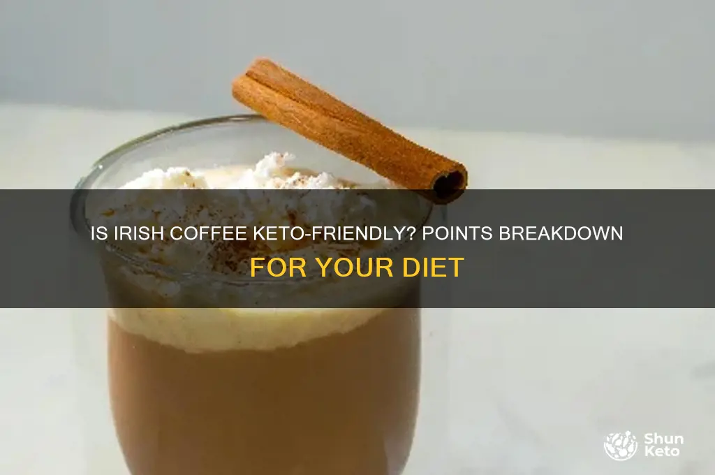 how many points is irish coffee on keto diet