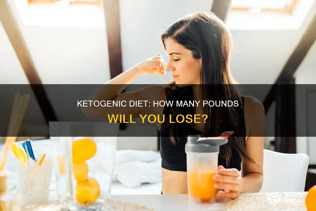 how many pound you lose in ketogenic diet