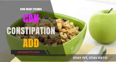 Constipation's Surprising Impact: How Much Weight Can It Add?