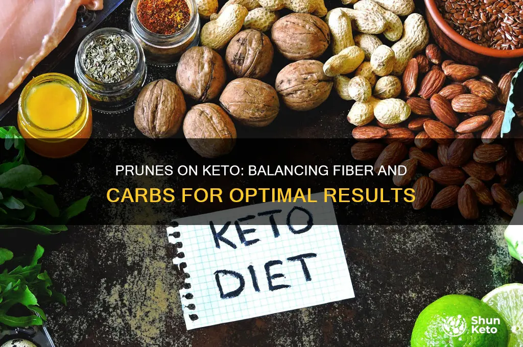 how many prunes can i eat on a keto diet