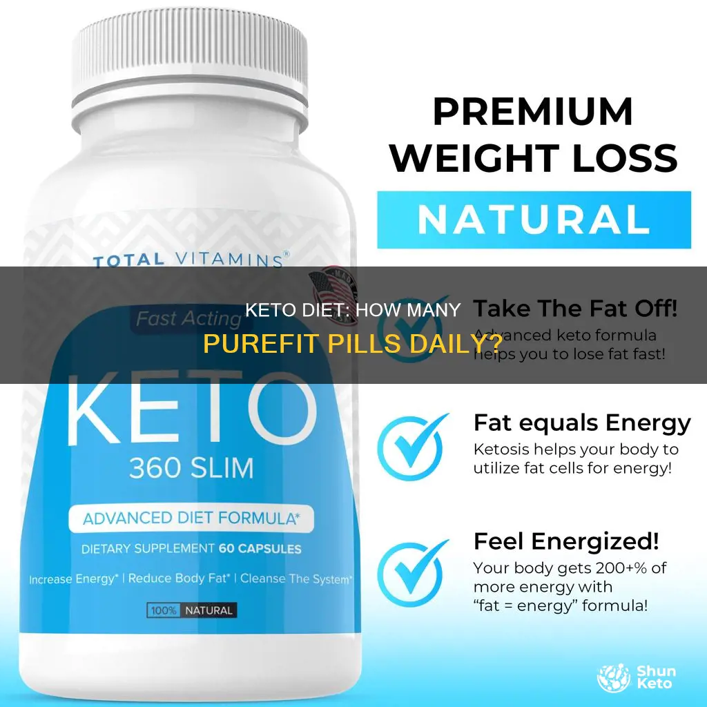 how many purefit keto pills per day